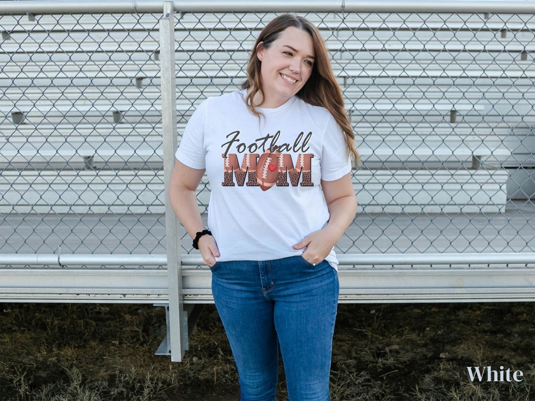 Football Is My Favorite Season T-Shirt For Women - Soft Game Day Tee - View #4