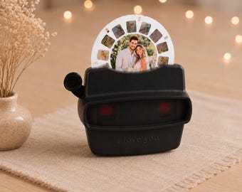 Custom Photo Reel Viewer, Personalized Anniversary Gift for Couples, Romantic Valentine's Day Gift, Keepsake for Boyfriend and Girlfriend