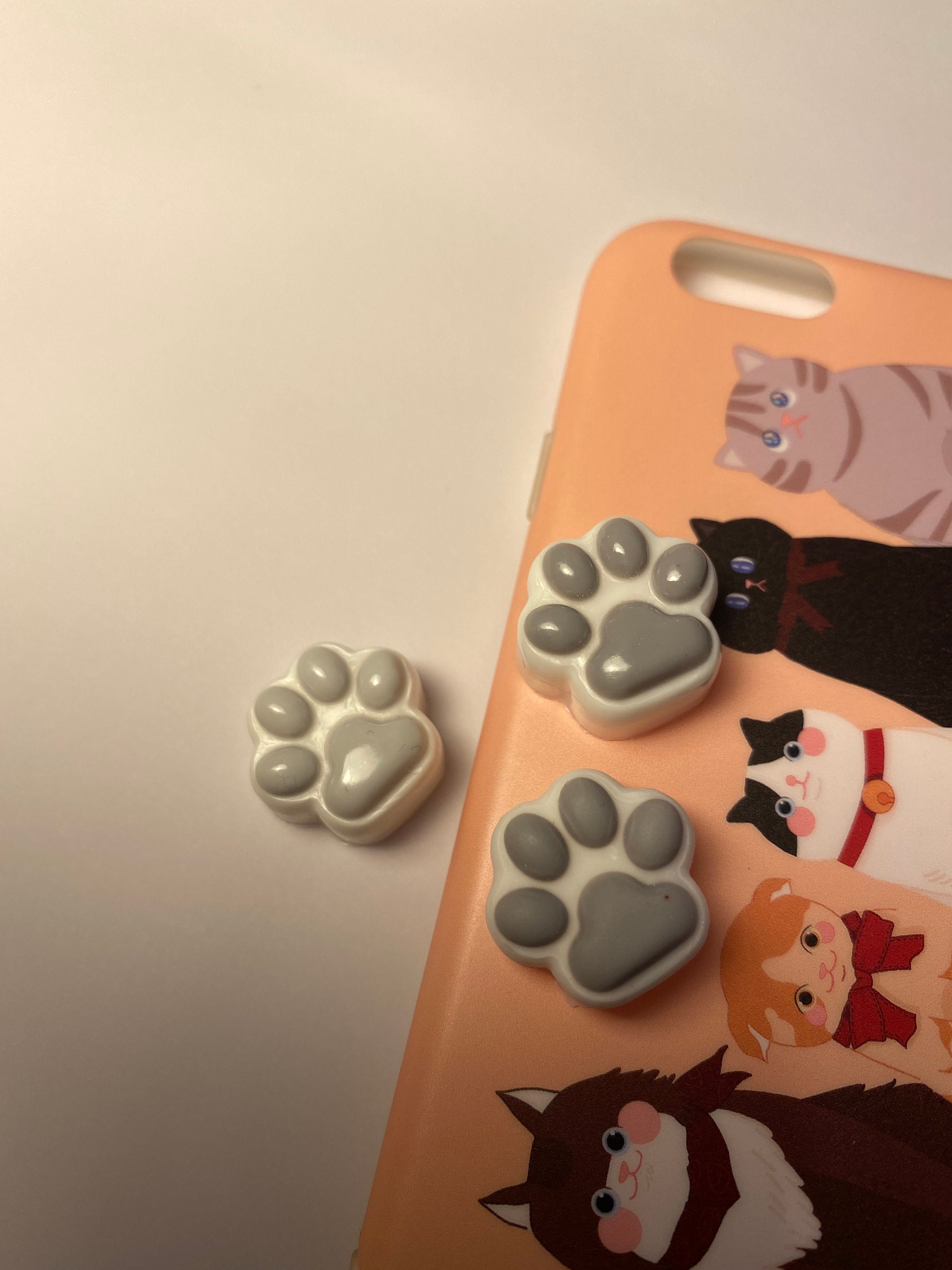 Cute Cat Paw Keycaps Cat Paw Keycap Set Kawaii Great Etsy Canada