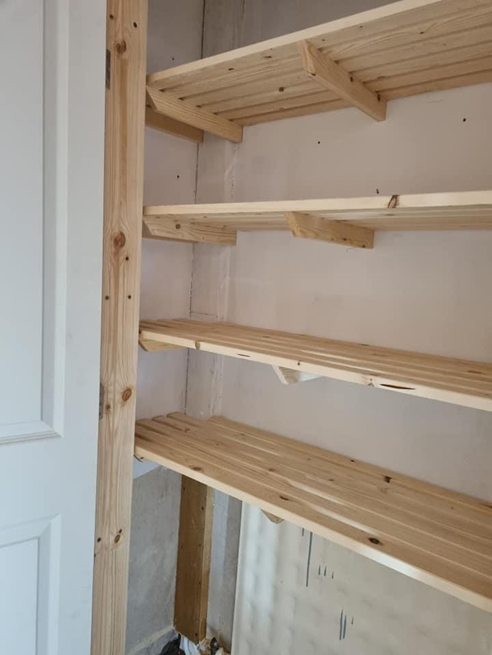 Slatted Shelves Custom Sizes Made to Order Etsy UK