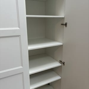 Kitchen Cabinet Shelf | Replacement | Custom Size | White | Melamine | 18mm
