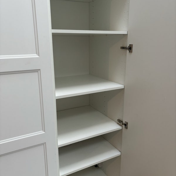 Kitchen Cabinet Shelf | Replacement | Custom Size | White | Melamine | 18mm