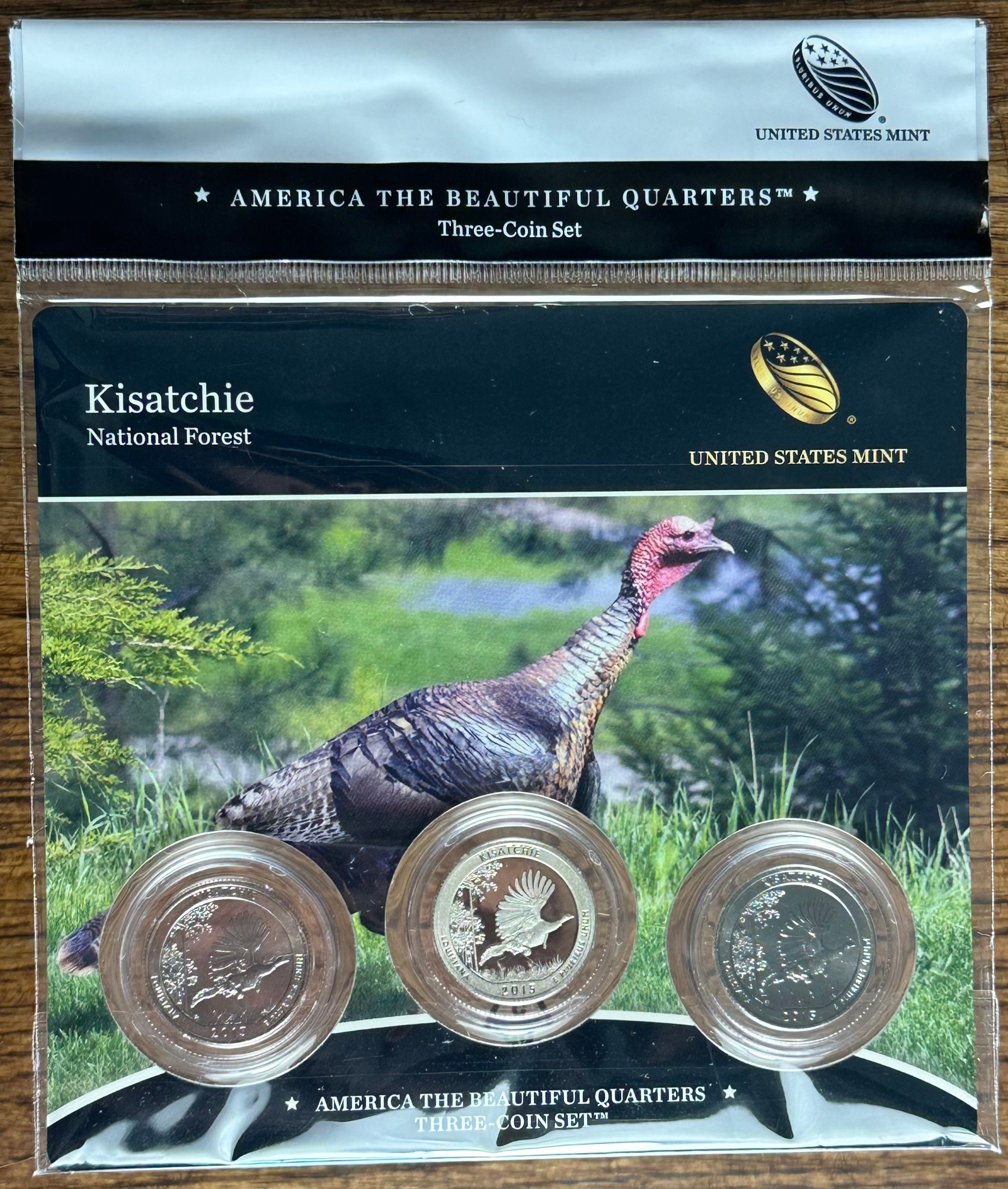 2015 Kisatchie National Forest Quarter PDS ATB US Mint Sealed Etsy