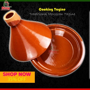 Traditional Moroccan Tagine, cooking tagine , Moroccan tagine, Hand Crafted Classic Tagine - 3 Size