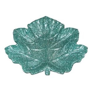 Teal Resin Leaf Bowl,Homemade Bowl, Fall Gift Idea,House Warming Gift,Custom Art,Personalized Storage Container,Jewelry Holder, Gift for Her