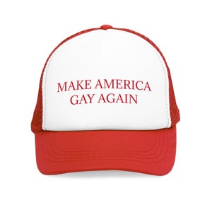 Make America wieder Gay Mesh Cap - LGBTQ+ Pride Hat