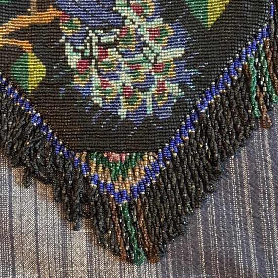 Rare 1920s Metallic Peacock Head Piece