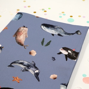 Personalisierte Zeugnismappe "Meer - Halfbird" mit Namen