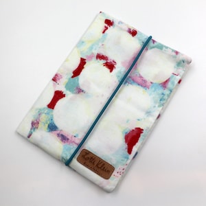 Zwangerschapspaspoorthoes met extra compartiment Wild vergeten - Bever & Bloom Bramble | Beschermhoes | gepersonaliseerd met naam | Cadeau zwangerschap