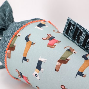 Cône scolaire en tissu personnalisé | Cornet de sucre | avec nom | Chienchien