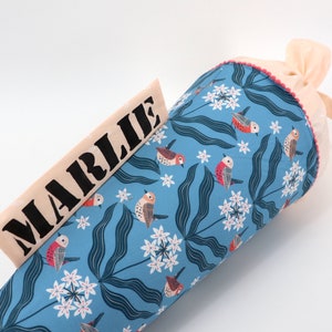 Cartable personnalisé en tissu | Minuscule et sauvage | avec nom | Filles Garçons