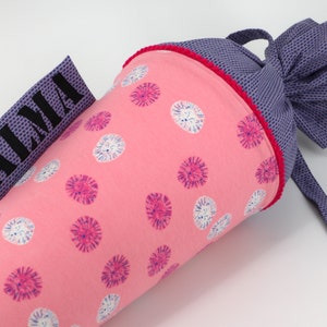 Cartable personnalisé en tissu | Cône de sucre | lion | avec nom | Garçons filles