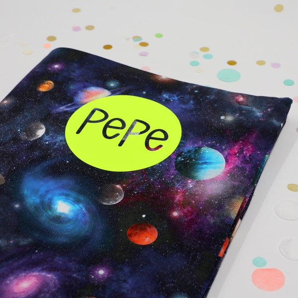 Personalized certificate folder "Space" with name