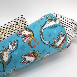 Cartable personnalisé en tissu | Cône de sucre | avec nom | Dinosaures