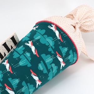 Cartable personnalisé en tissu | Cône de sucre | Licorne | avec nom | Filles Garçons