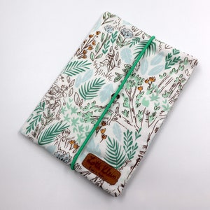 Zwangerschapspaspoorthoes met extra compartiment Wild vergeten - Bever & Bloom Bramble | Beschermhoes | gepersonaliseerd met naam | Cadeau zwangerschap