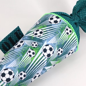 Cône scolaire en tissu personnalisé - football