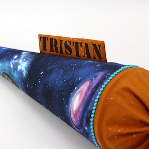 Cartable personnalisé en tissu | Cône de sucre | avec nom | Univers Tiffi