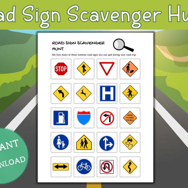 Road Sign - Etsy
