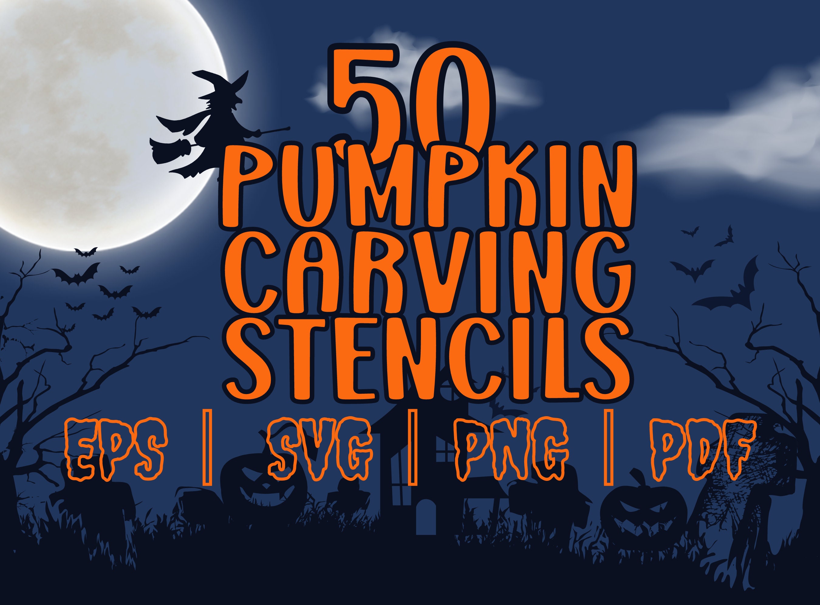 Pumpkin Carving Stencils???halloween Pumpkin Carving Patterns???printable ...