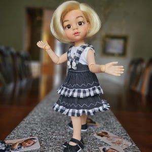 DINA. Paola Reina Doll OOAK 13.5/34cm New Makeup/Moveable Body/