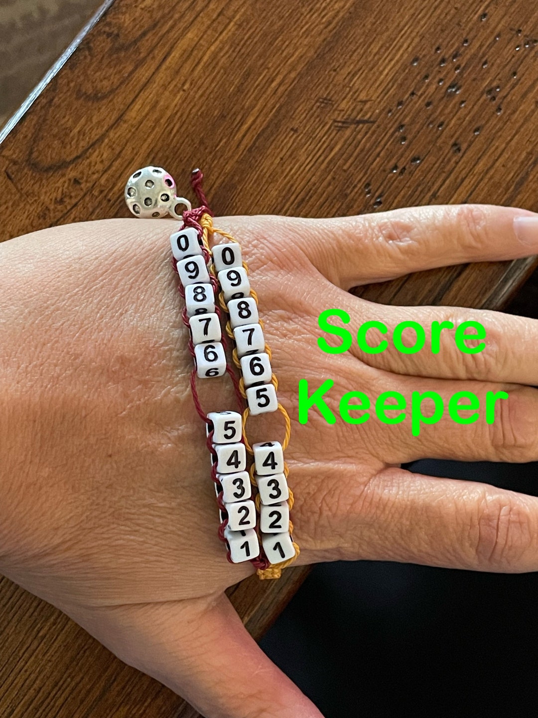 Custom Pickleball Score Keeper Kids/women Size White Etsy