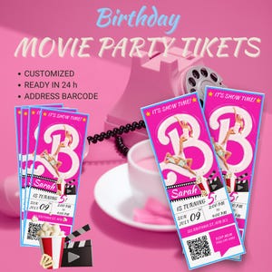 Editable Girls Birthday Invitation Digital Card Invites E-invite Digital  Invitations