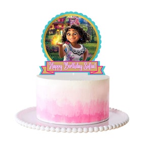Encanto Printable Cake and Cupcake Toppers Isabela Mirabel Pepa Dolores Luisa