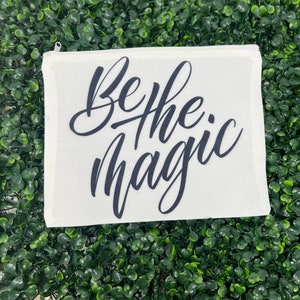 Be the magic Canvas Kosmetiktasche
