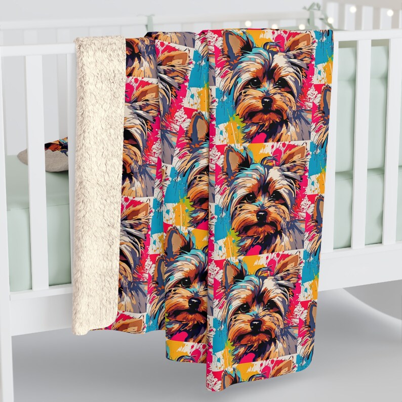 Yorkie Blanket, Yorkshire Terrier Blanket, Yorkie, Yorkshire Terrier