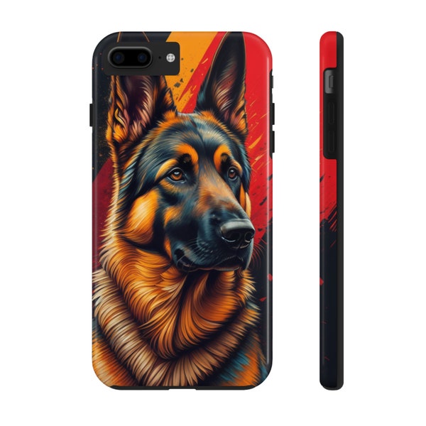 German Shepherd Phone Case, German Shepherd Mom, German Shepherd Dad, German Shepherd Gift, Iphone compatible, Tough Phone Cases