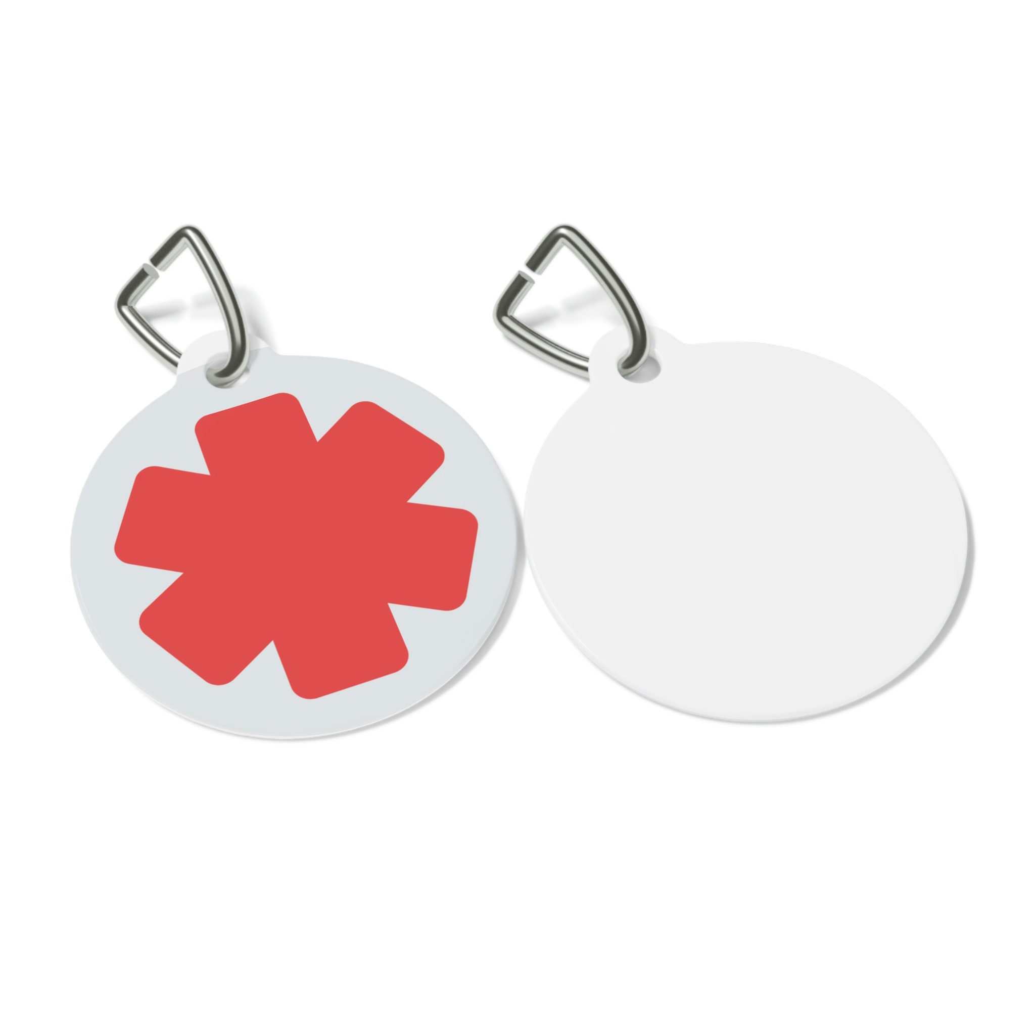 Medical Alert Pet Tag With QR Code Prompting URGENCY Etsy