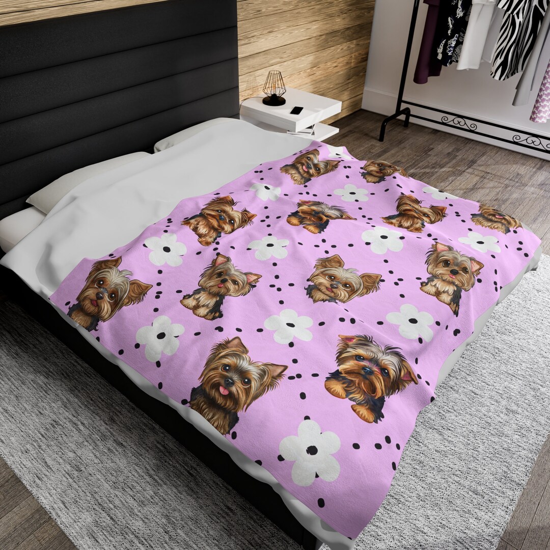 Yorkie Blanket, Yorkshire Terrier Blanket, Yorkie, Yorkshire Terrier
