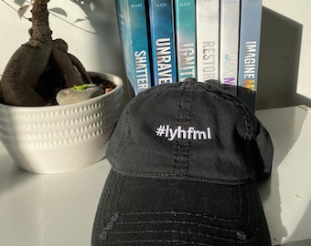 Shatter Me Hat | Aaron Warner | Embroidered | #lyhfml