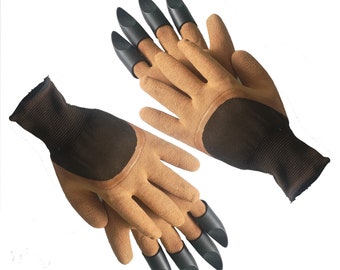 2 Pairs, Free Shipment, Garden Fingertips Claw Gloves, Safe And Comfortable for Digging and Planting, Surprising Gifts for Women and Men