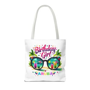 Aruba Birthday Girl Tote Bag