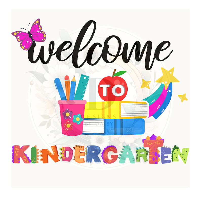 Welcome to Kindergarten - Etsy