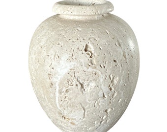 Roman Travertine Vase