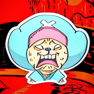 One Piece Deco Sticker Wano Country Arc #07 Nico Robin Nami 2 pieces Ensky