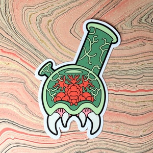 Brain lovin 'alien bong Aufkleber ~ Vinyl wasserfester Aufkleber 3 "~ Auch in holographisch erhältlich!