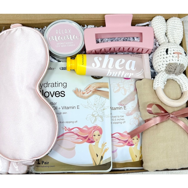 New Mom Care Package, New Mom and Baby, New Mama Pregnancy Gift Set, New Mom Gift Box, Baby Shower Gift, New Baby Gift, New Mom Postpartum