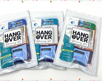 Hangover Kit Self Care Kit for Weddings, Events, Bachelorette Trips, Party  Favors, Travels 