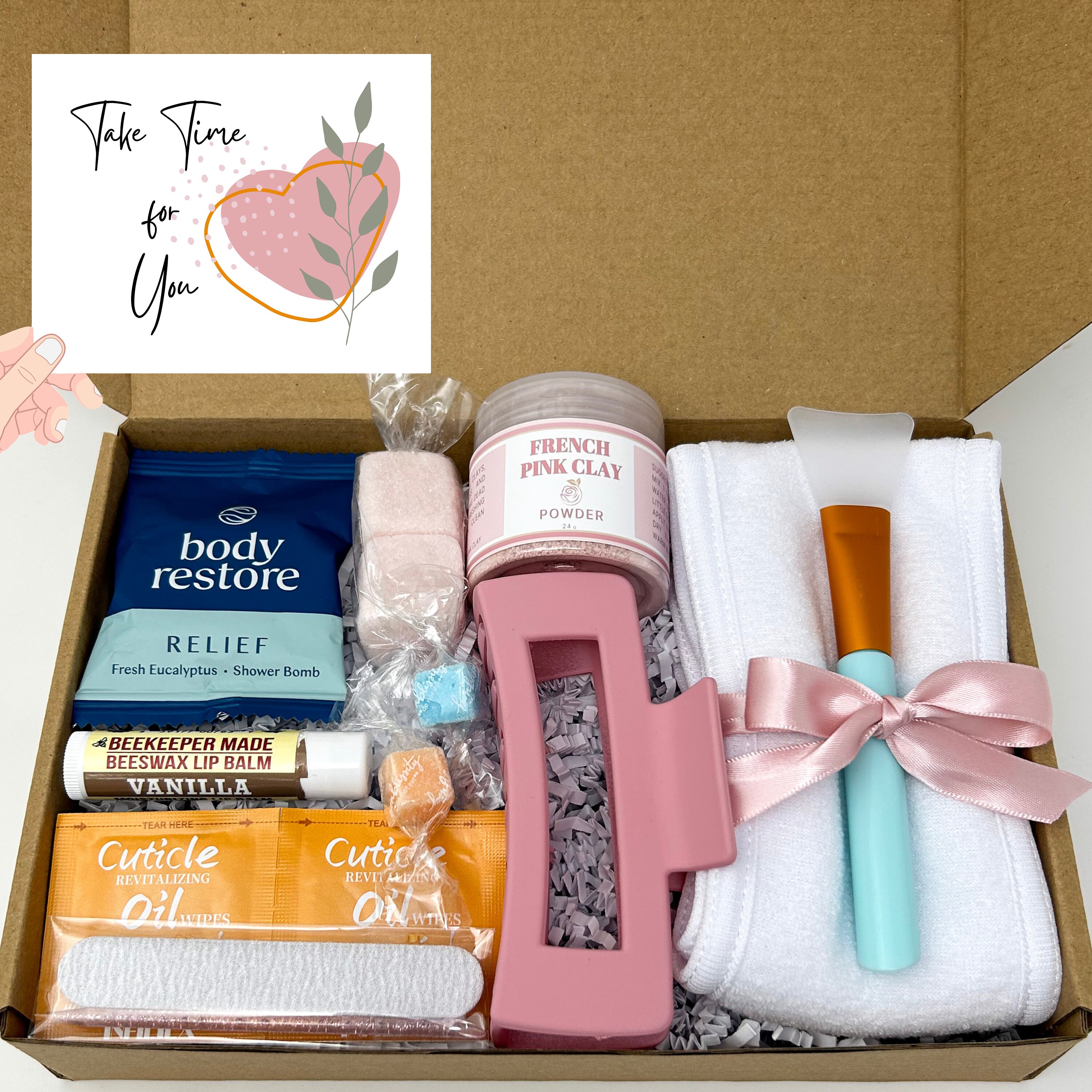 Self Care Box For Women, Stress Relief Gift, Care Package for Her, Mental Health Self Care Package for Her, Hygge Gift Box, Friendship Gift