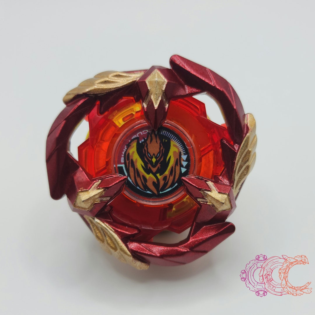 Takara Tomy Beyblade X Rising Phoenix Feather custom Painted Etsy UK