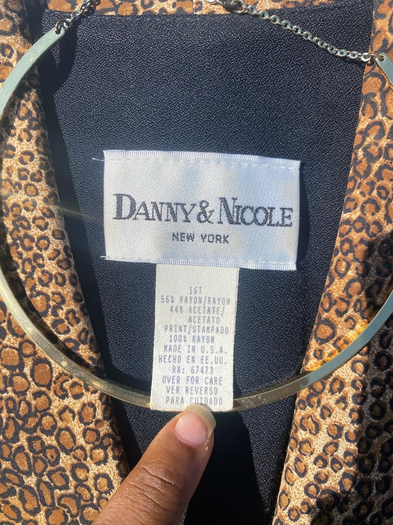 Vintage Danny & Nicole NY Double Breasted Blazer … - image 3