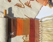 Vintage Mid Century Reversible African Wall Tapestries