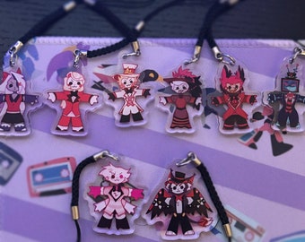 Hazbin Hotel | Phone charms (NOT RETURNING)
