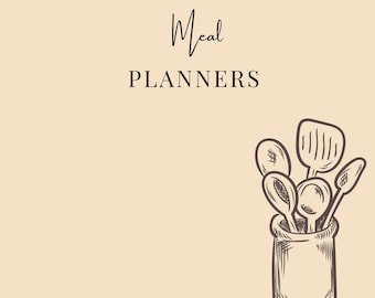 Planificador de comidas semanal y lista de compras, lista de compras imprimible, diario de alimentos colorido, diario de alimentos diario