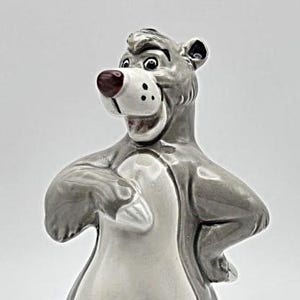 1968 Disney Baloo Jungle Book Ceramic Figurine Made in Japan