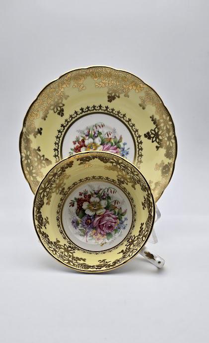 GROSVENOR BONE ホワイト金縁プレート 4枚セット Grosvenor Bone China - Etsy